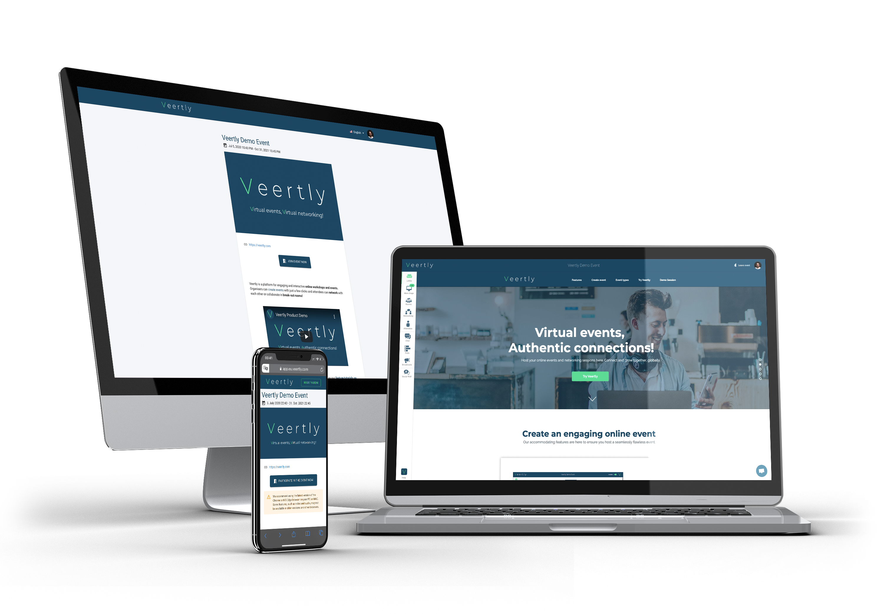 Veertly - платформа виртуальных событий - Как Хопин, но настраиваемые и справедливые цены медиа 1