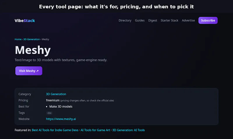 VibeStack screenshot 4