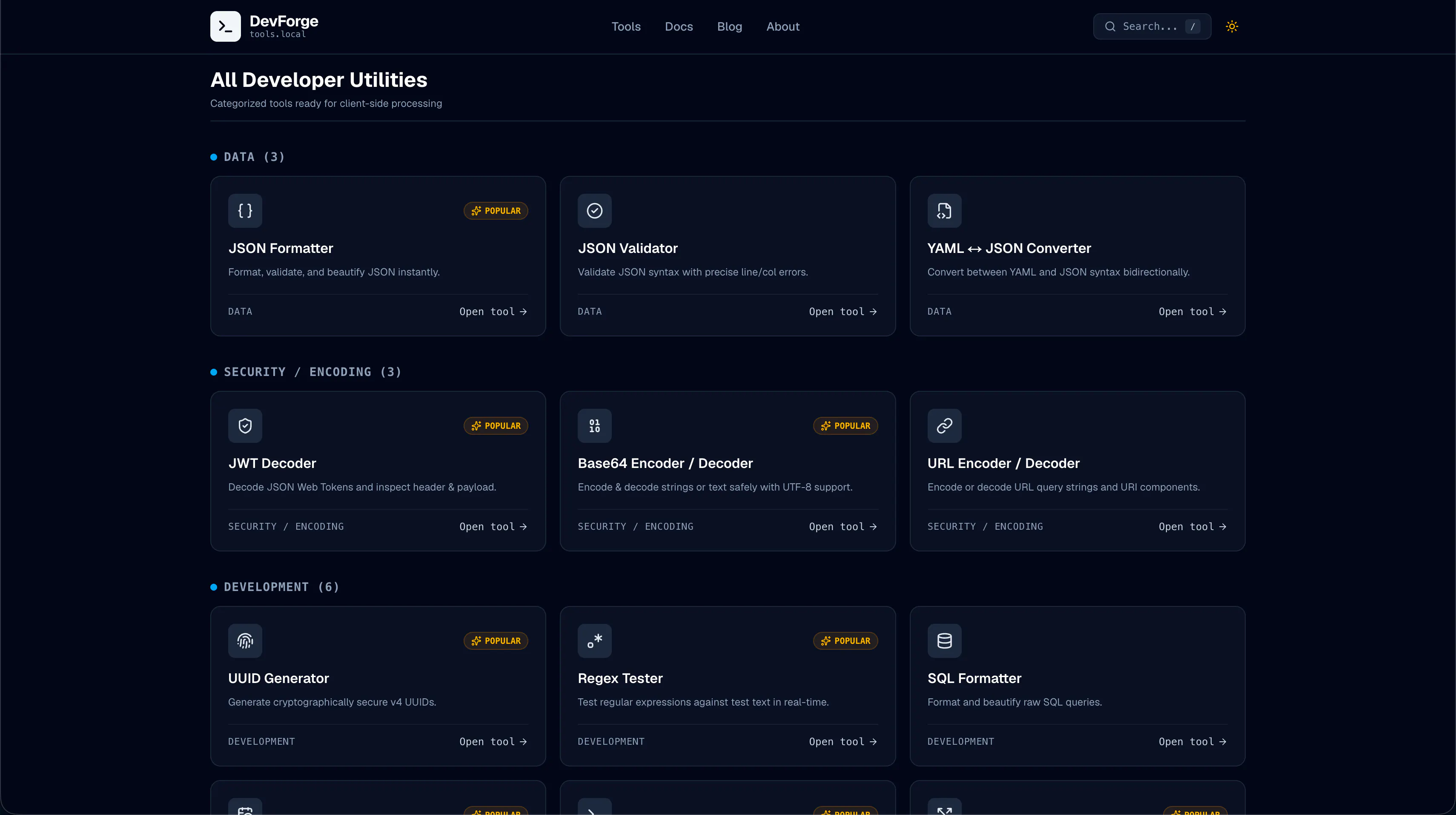 DevForge gallery image