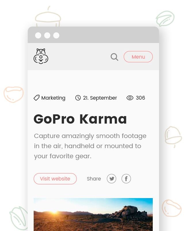 Chipmunk WordPress Theme Image
