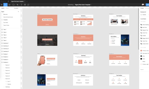 Figma Pitch Deck Template Gallery Image 4