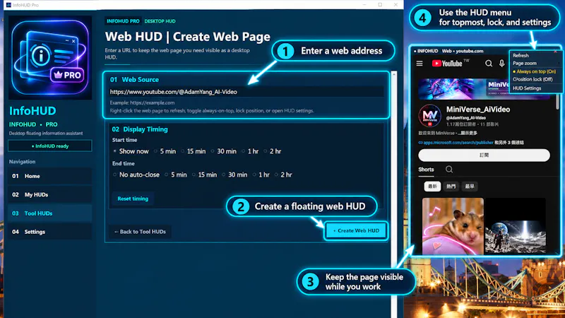 InfoHUD Pro v1.1 screenshot 4
