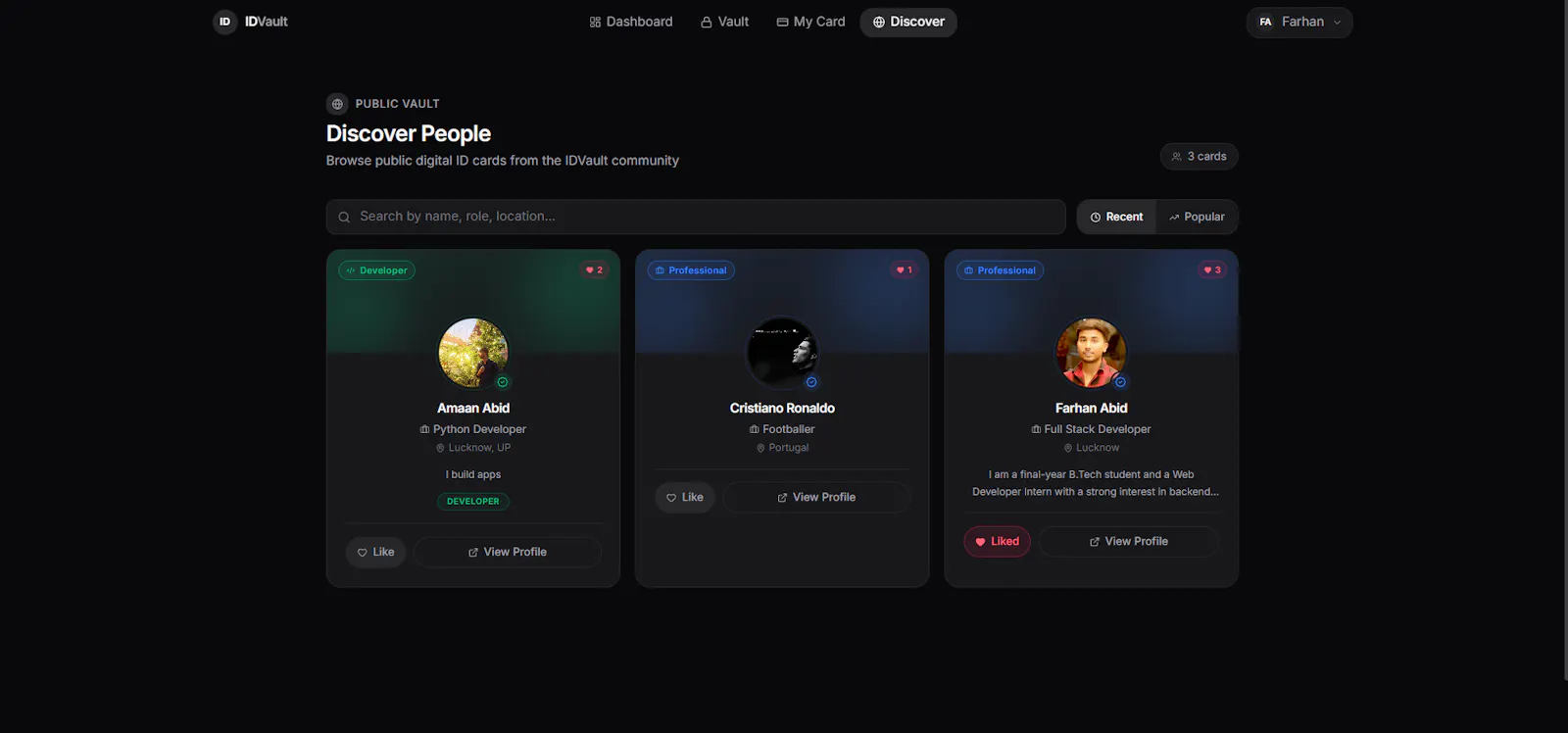 IDVault screenshot 6