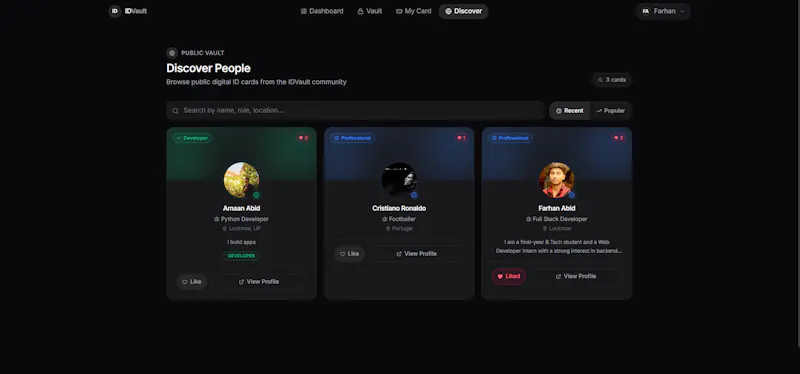 IDVault screenshot 6