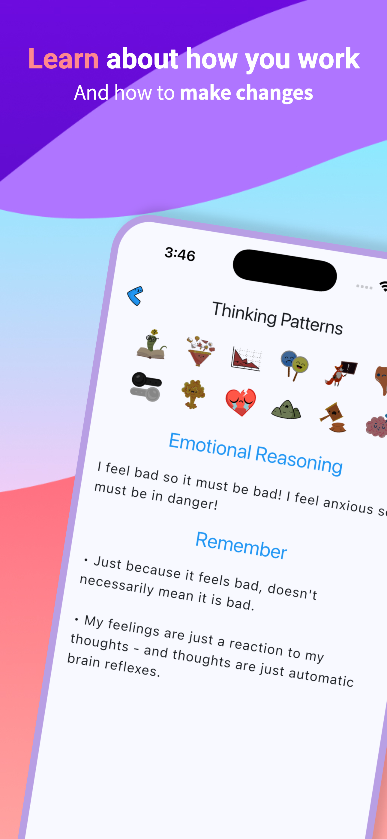 What's Up? A Mental Health App - Screenshot 5 showing product features and functionality