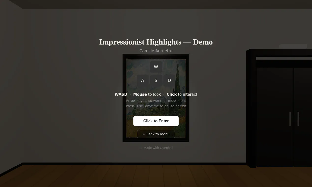 Openhall gallery image