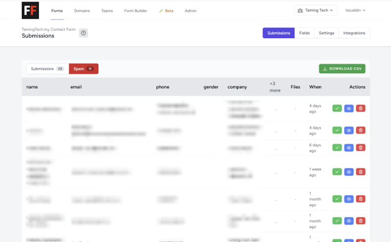 FiraForm screenshot 5