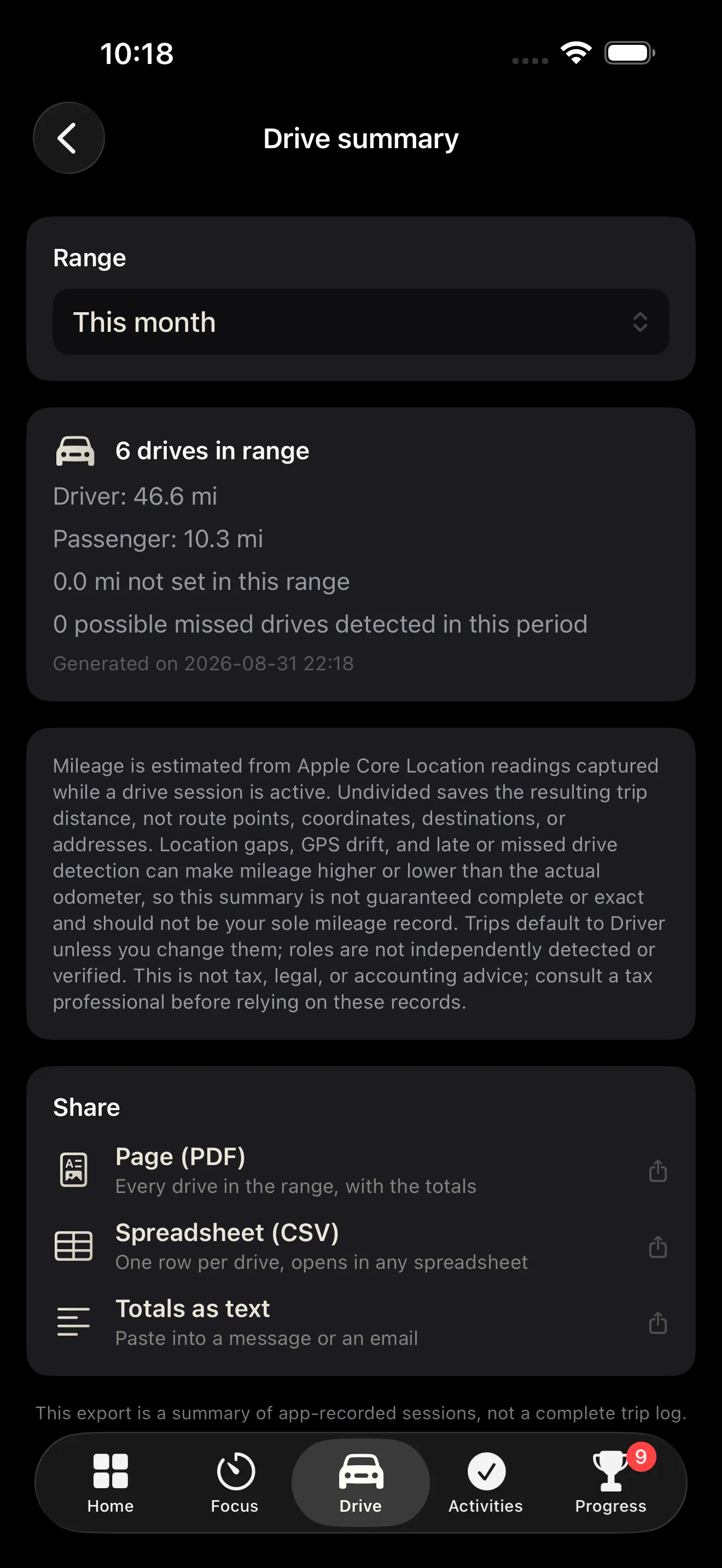 Undivided screenshot