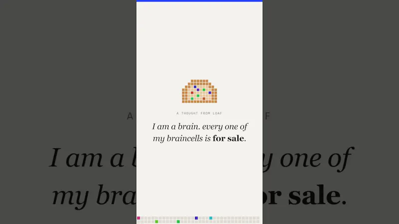 loaf - braincell.lol screenshot 1 (video preview)