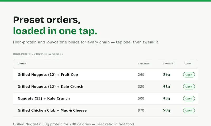 ChainCalories screenshot 4