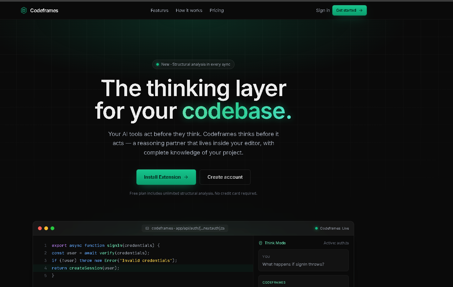 Codeframes gallery image