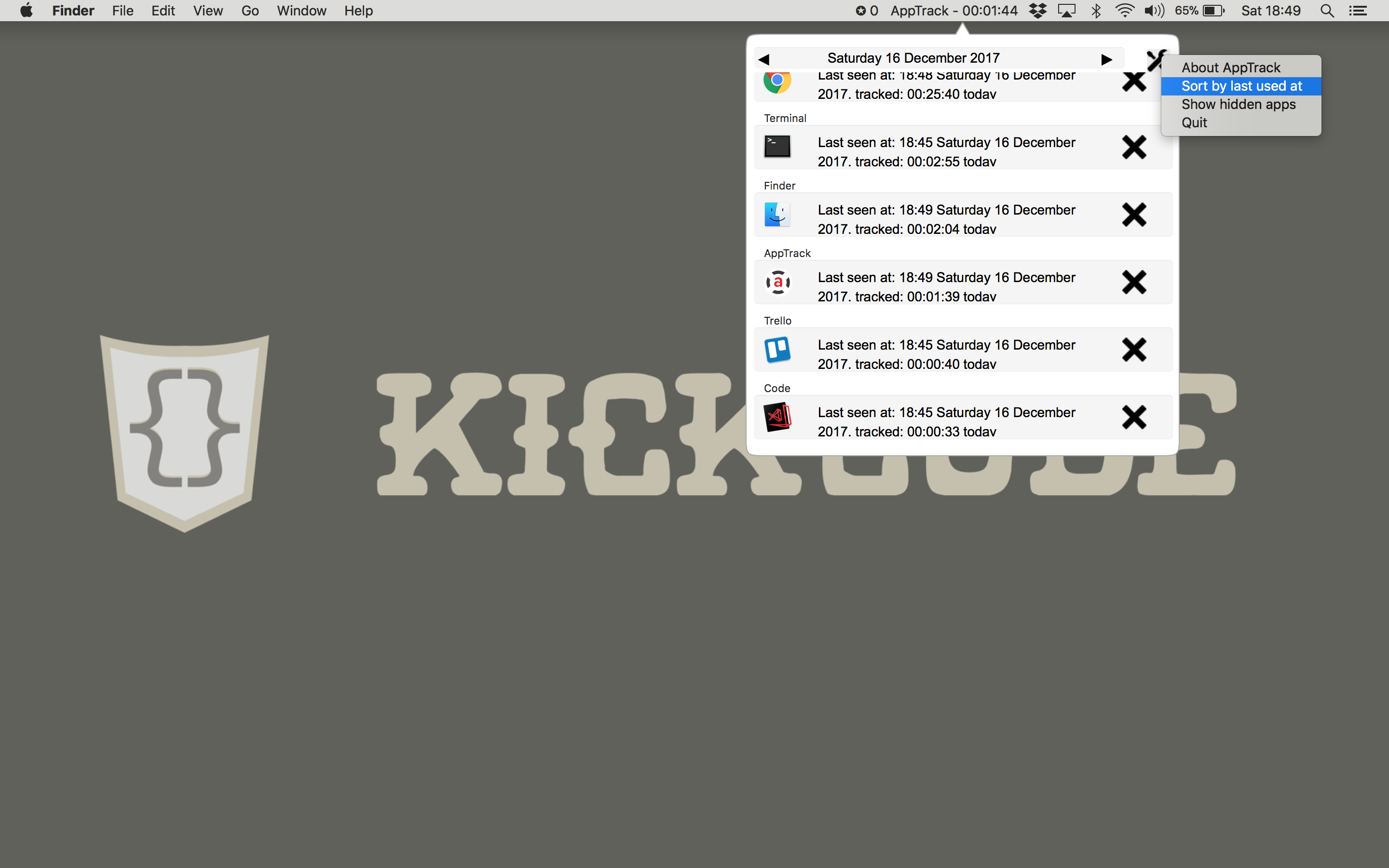 AppTrack gallery image