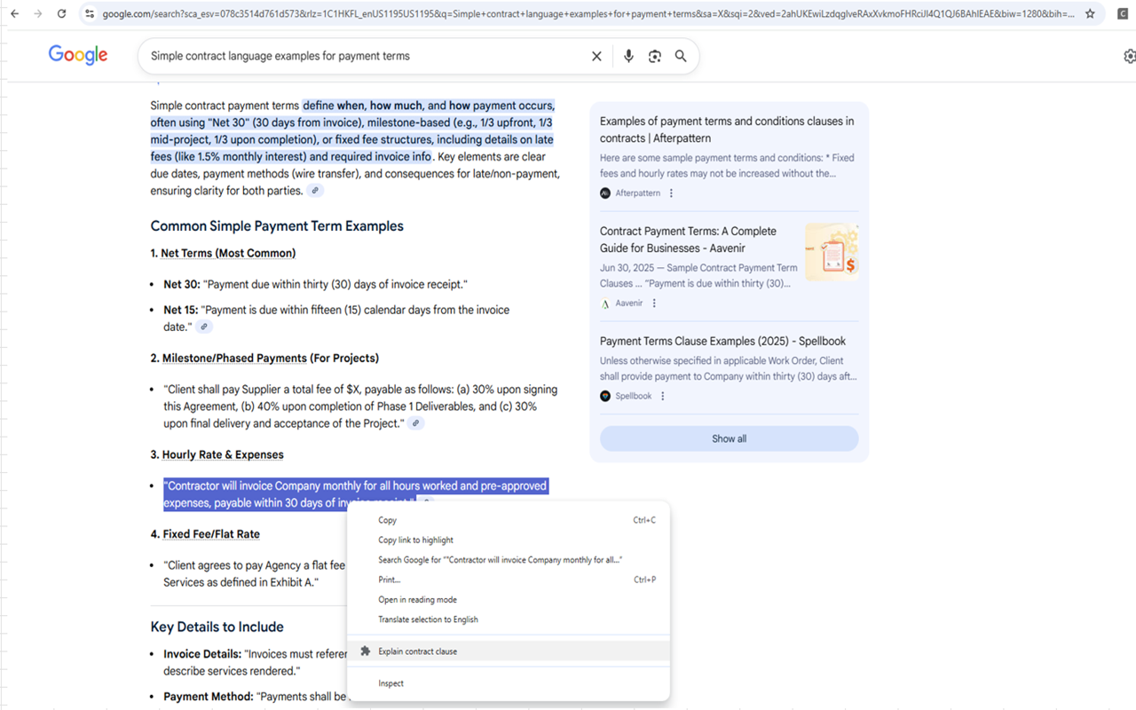 Contract Clause Explainer gallery image