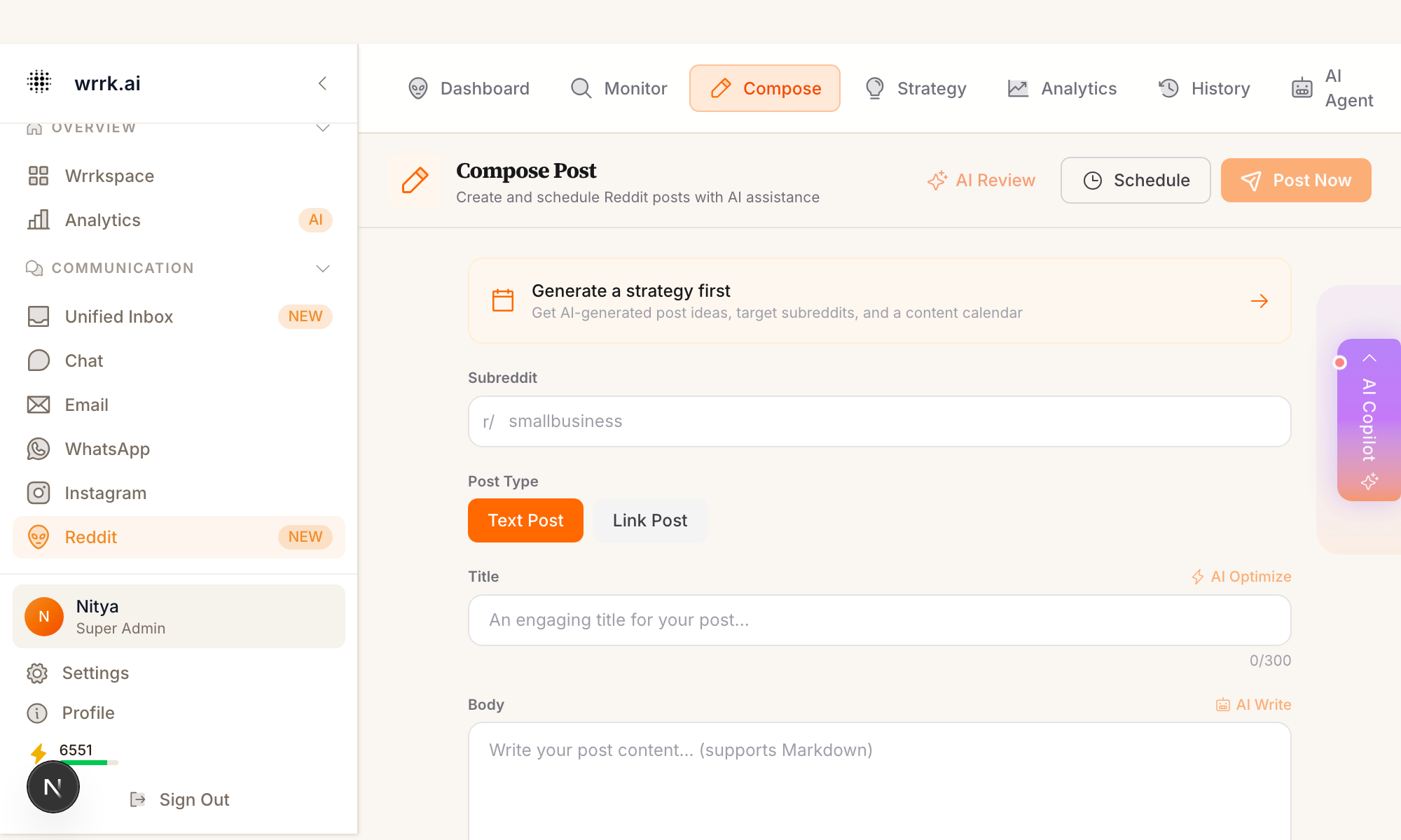 wrrk.ai gallery image