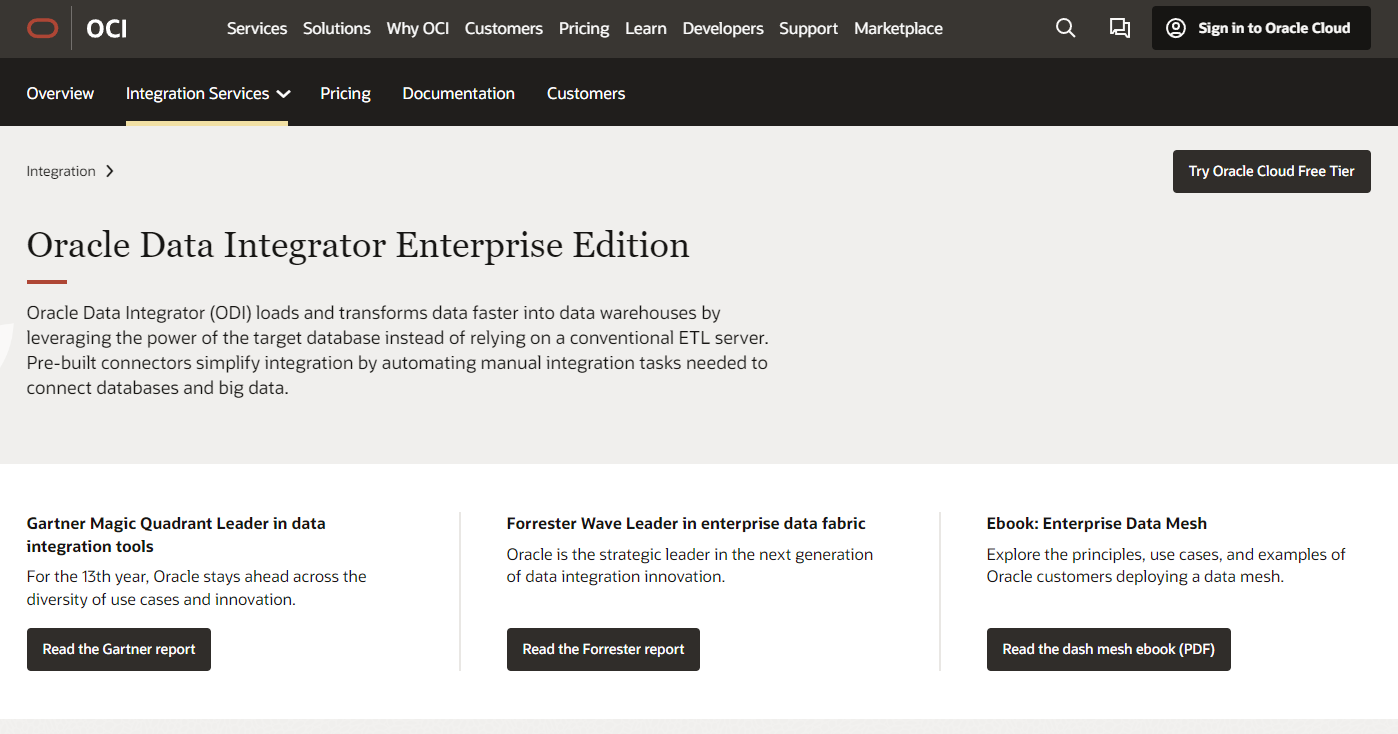Oracle Data Integrator gallery image