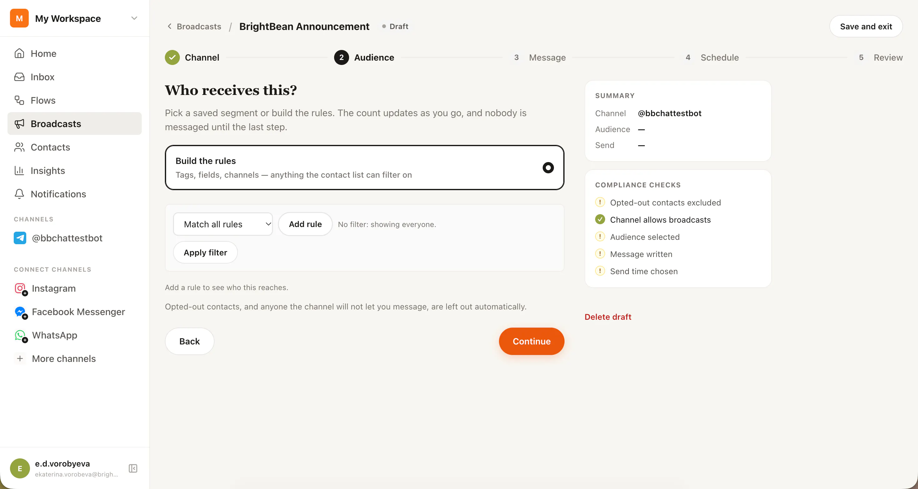 BrightBean Chat gallery image