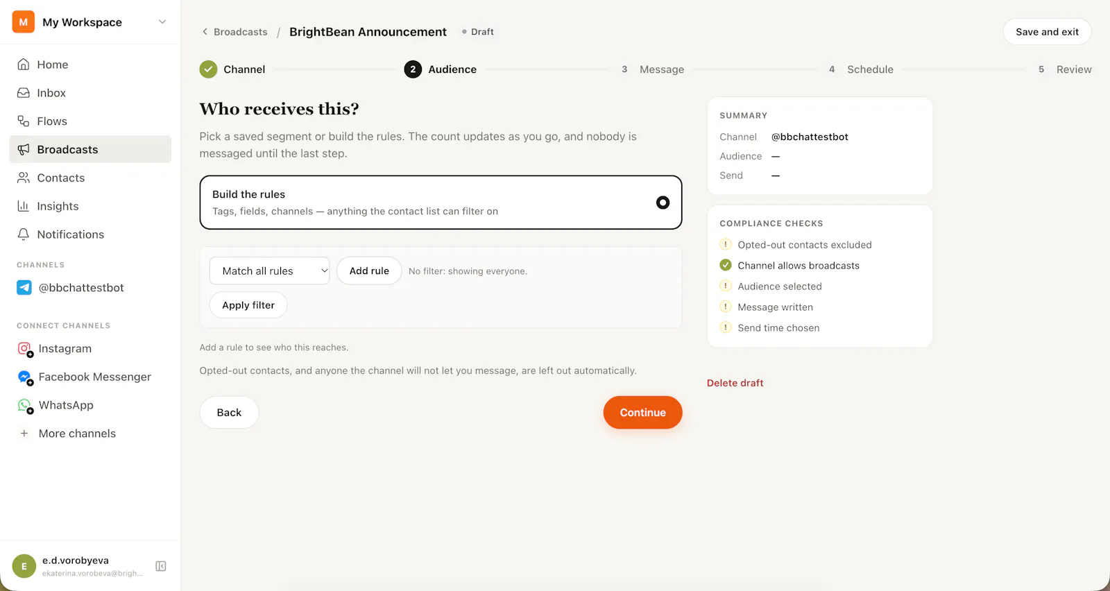 BrightBean Chat screenshot 3