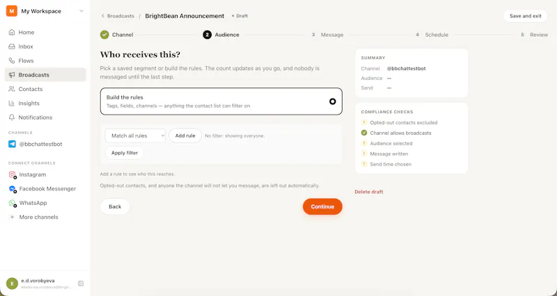 BrightBean Chat screenshot 3