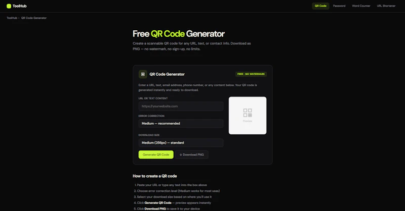 ToolHub screenshot 2