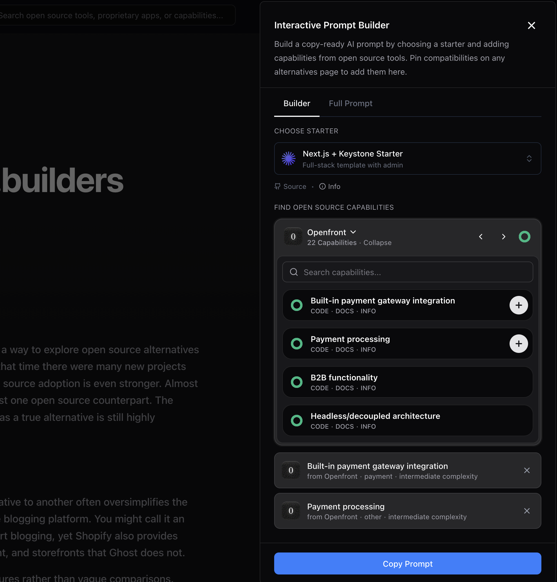 Opensource Builders gallery image
