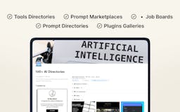 150+ Artificial Intelligence Directories media 3