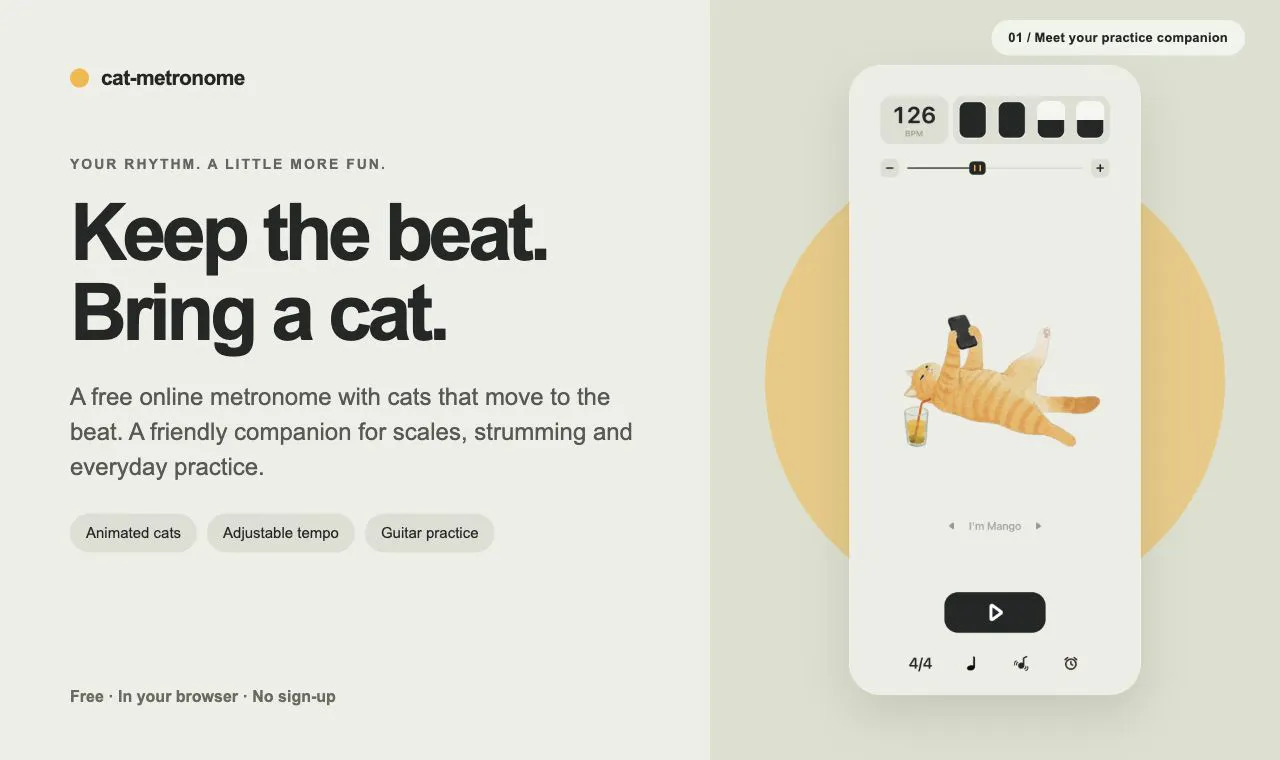 cat-metronome gallery image