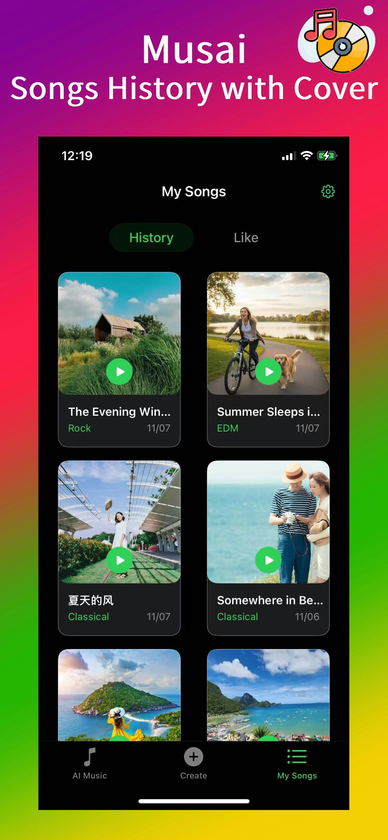 Musai-AI Music Generator gallery image