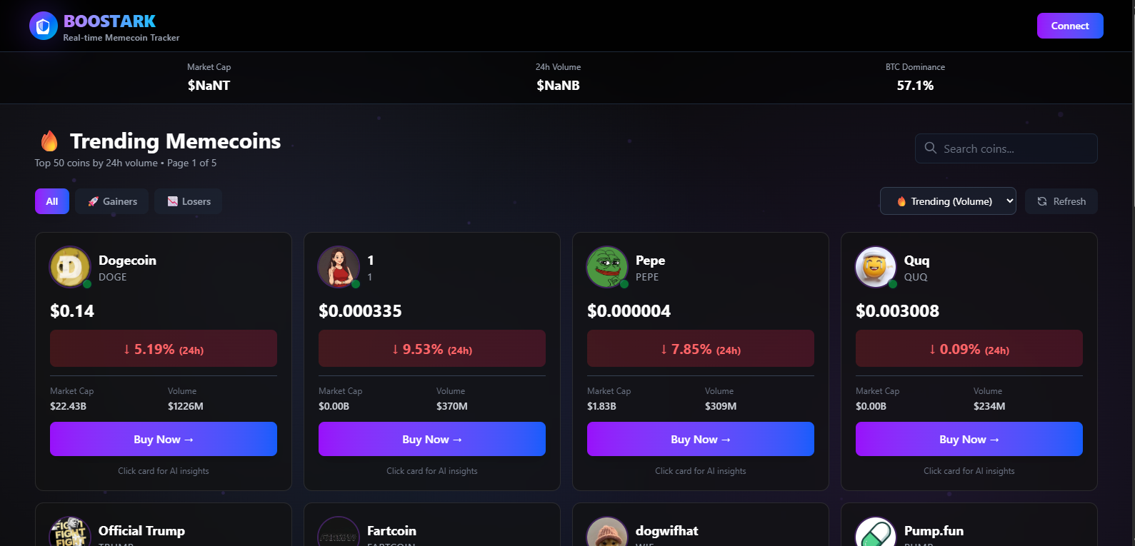 Boostark - Main product screenshot demonstrating key features and user interface