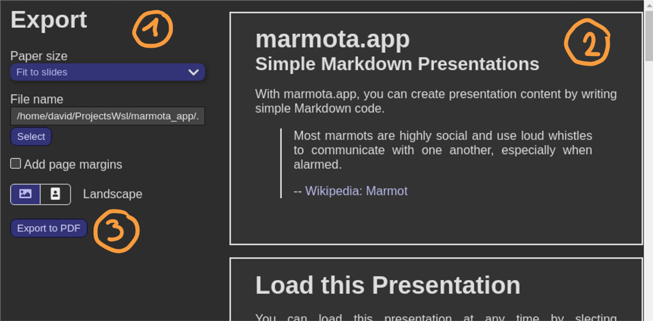 marmota.app gallery image