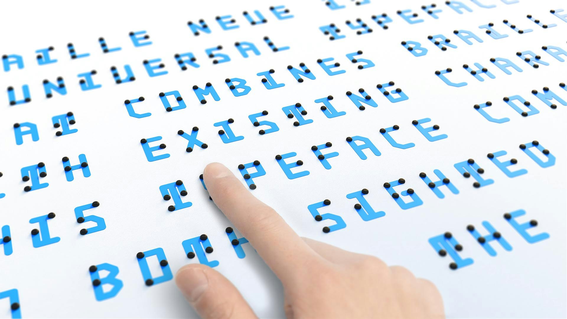 Braille Neue Typeface