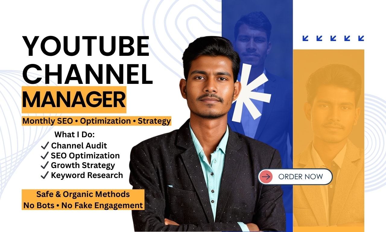 get manage your YouTube channel monthly