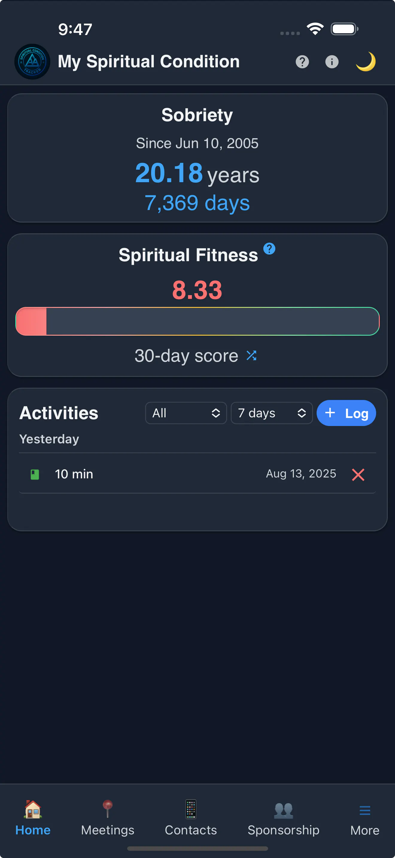 Spiritual Condition Tracker gallery image
