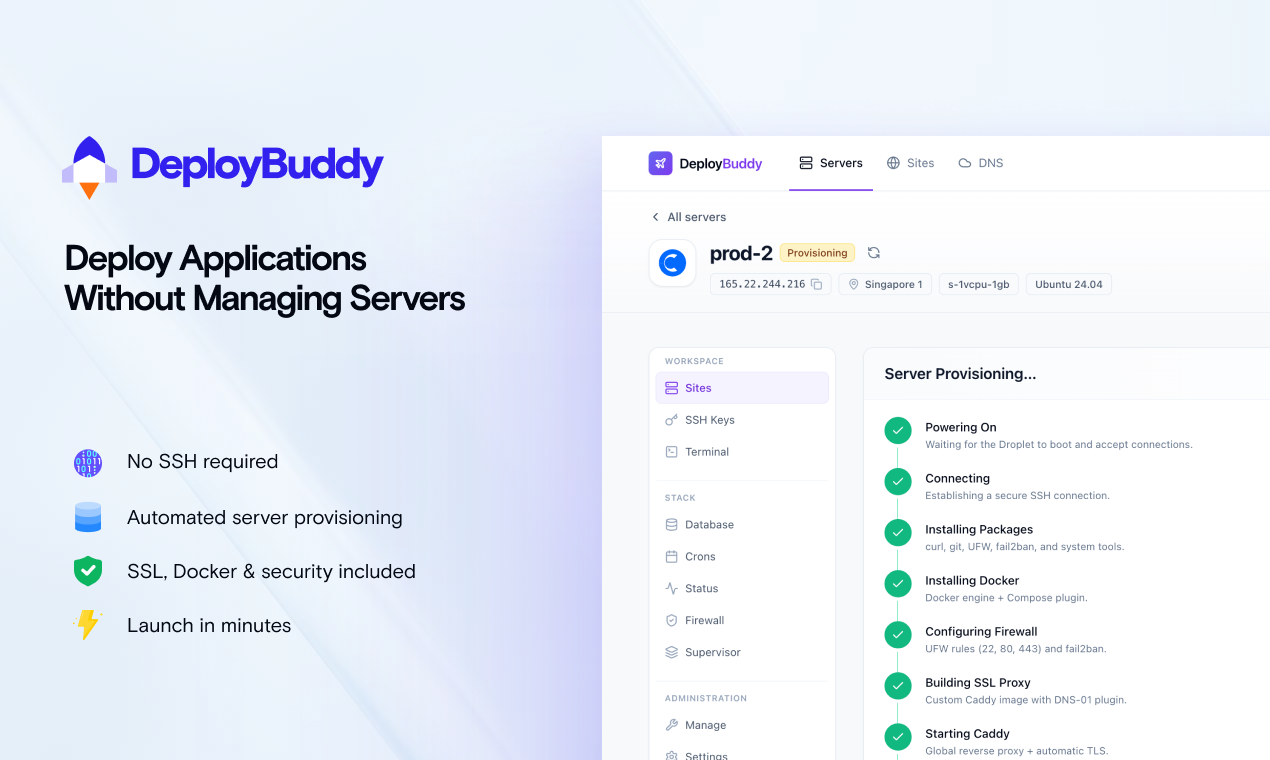 DeployBuddy gallery image