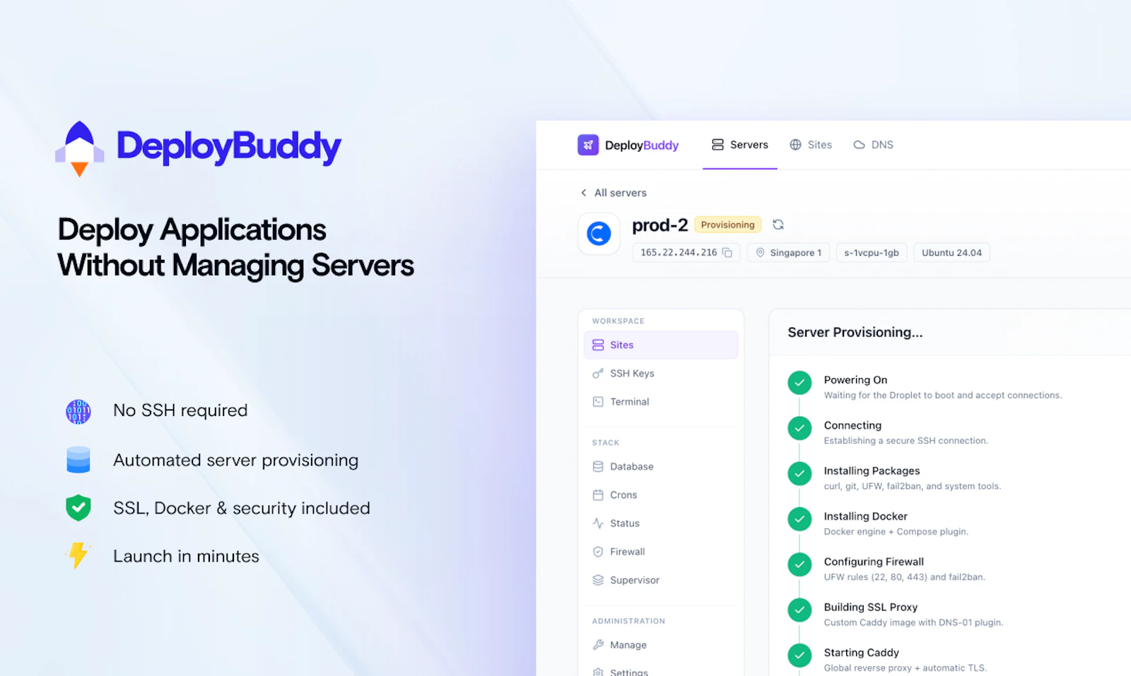 DeployBuddy screenshot 2