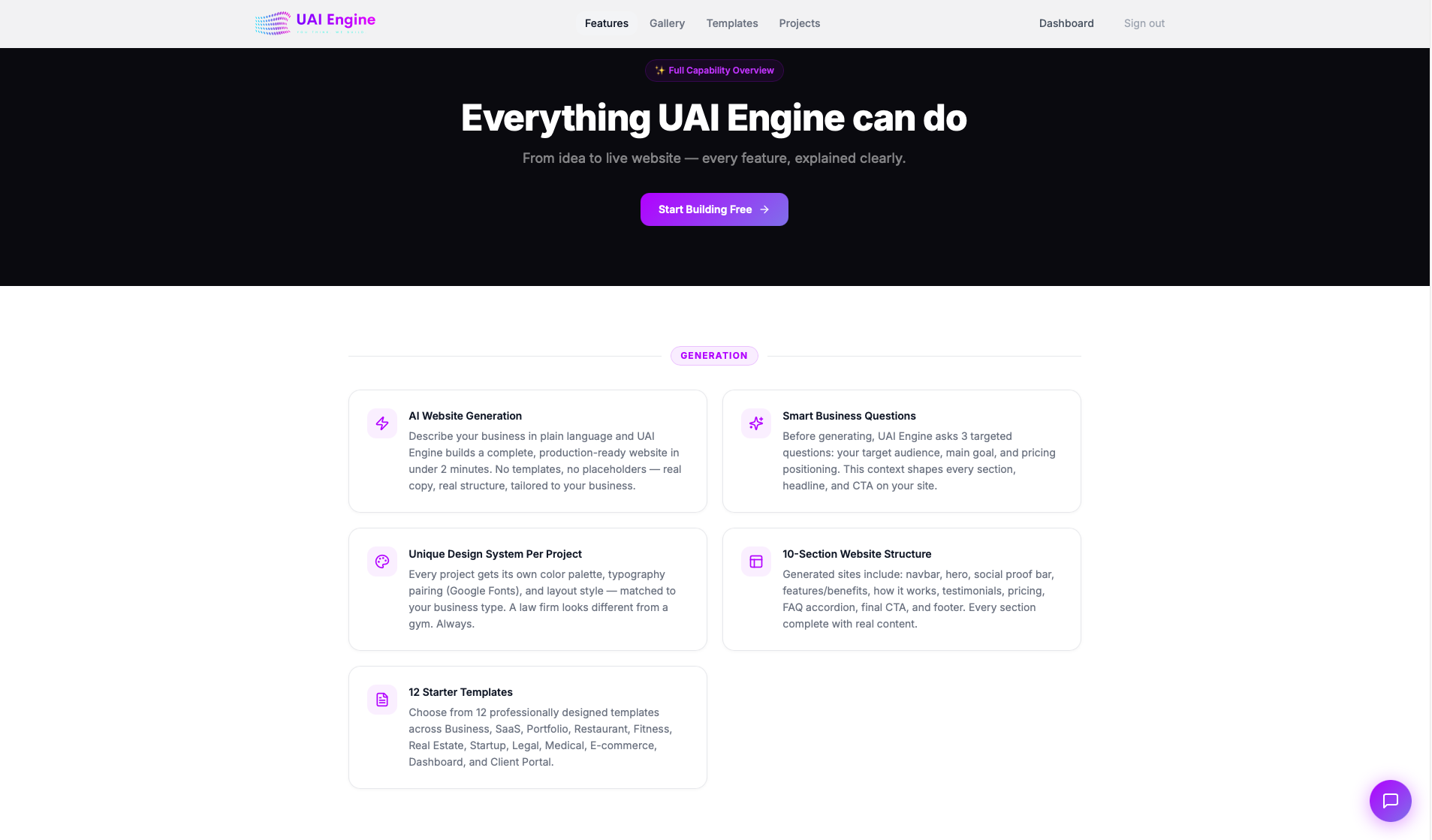 UAI Engine gallery image