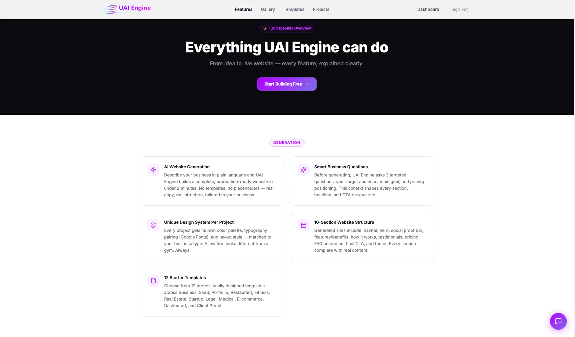 UAI Engine screenshot 4