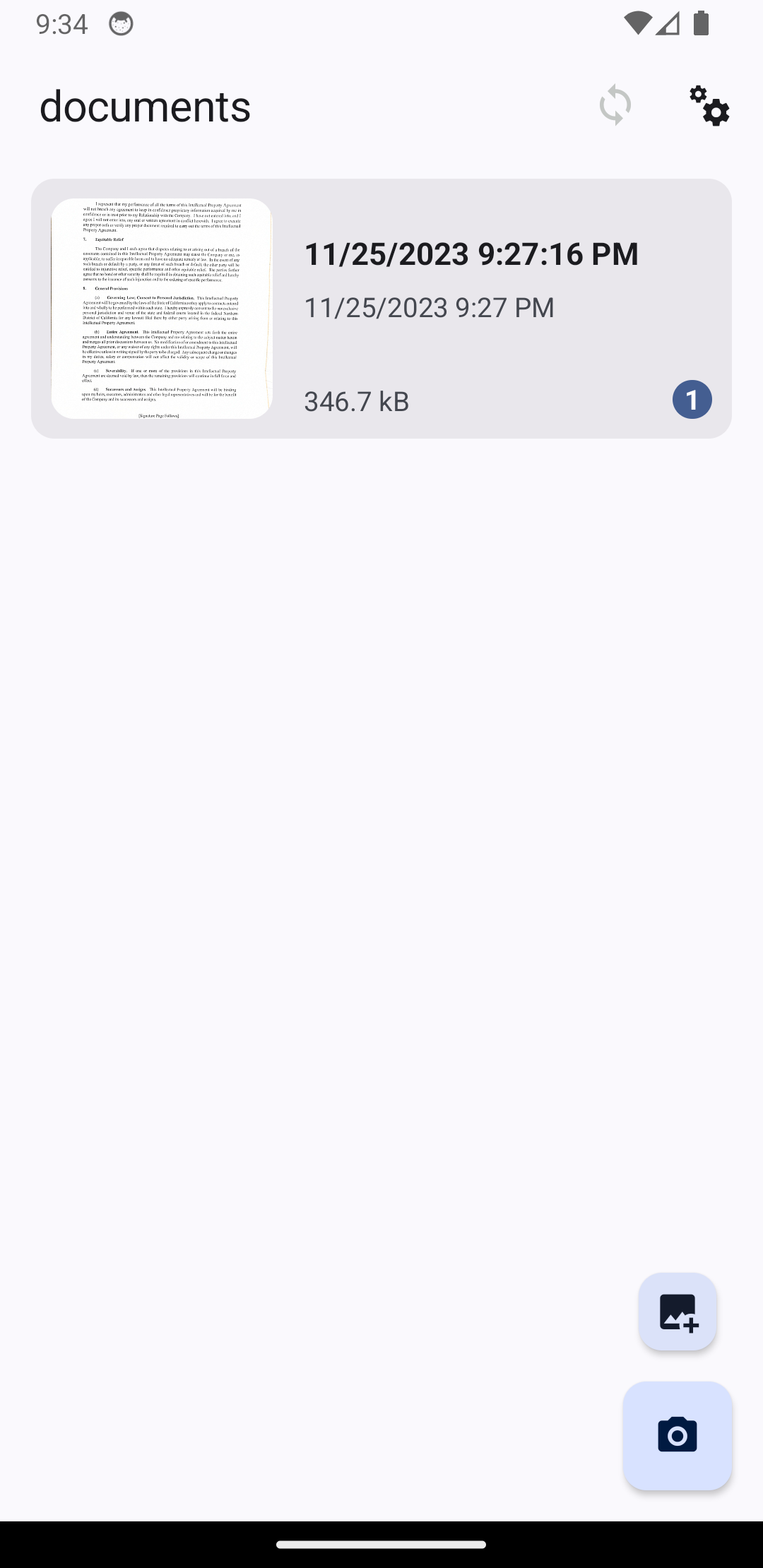 OSS DocumentScanner - Main product screenshot demonstrating key features and user interface
