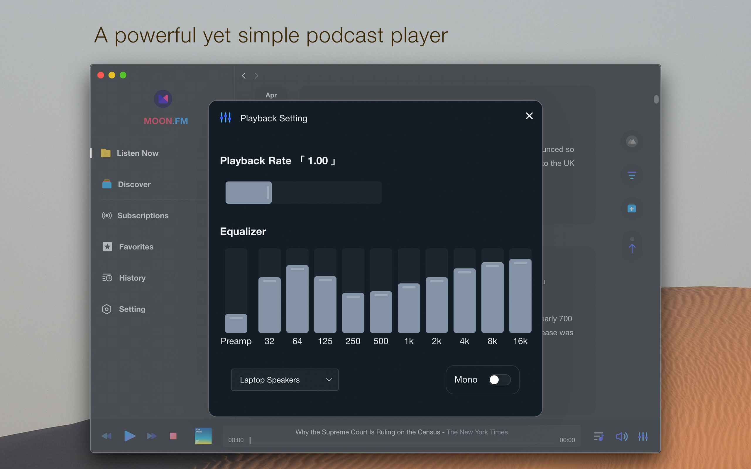 Moon FM for Mac gallery image