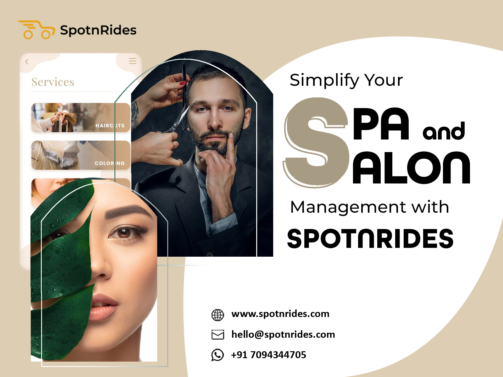 Salon Management Software - SpotnRides gallery image