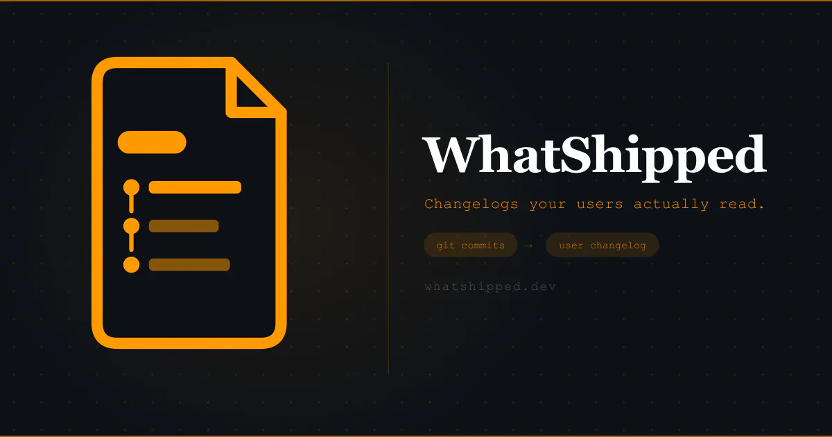 Banner del producto WhatShipped