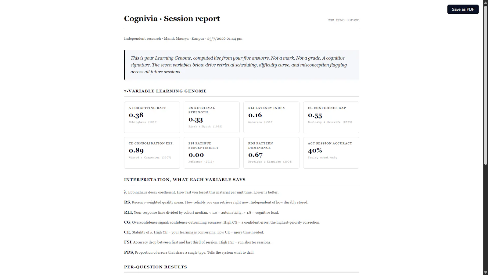 Cognivia screenshot 10