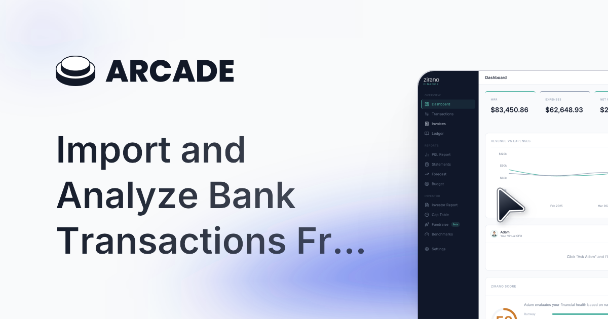 Zirano — Your CFO, from $19 a month. gallery image