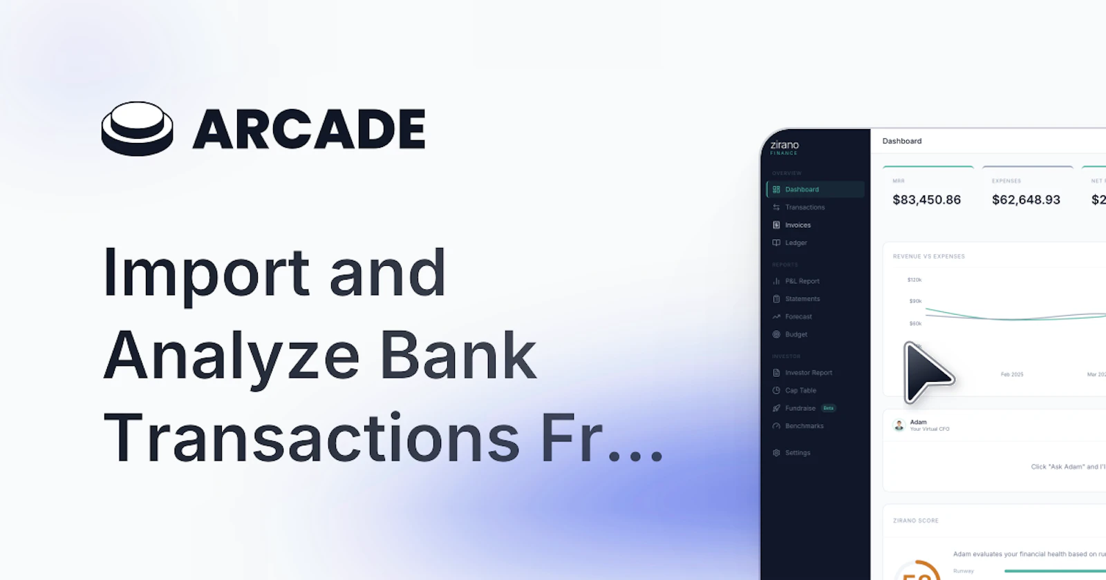 Zirano — Your CFO, from $19 a month. screenshot 1