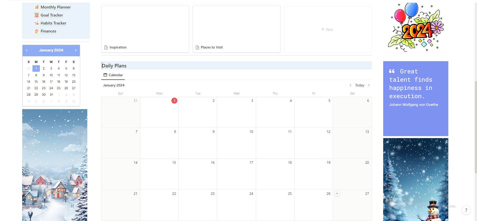 All In One Planner[Aesthetic] gallery image
