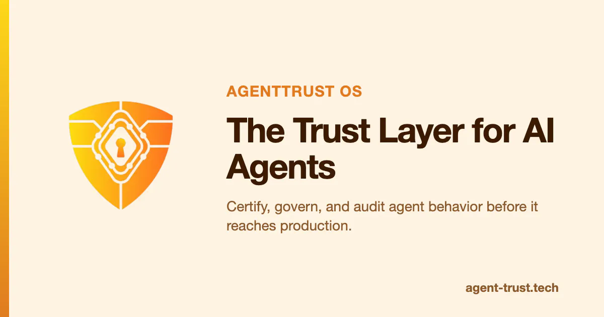 AgentTrust OS gallery image