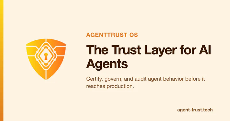 AgentTrust OS screenshot 1