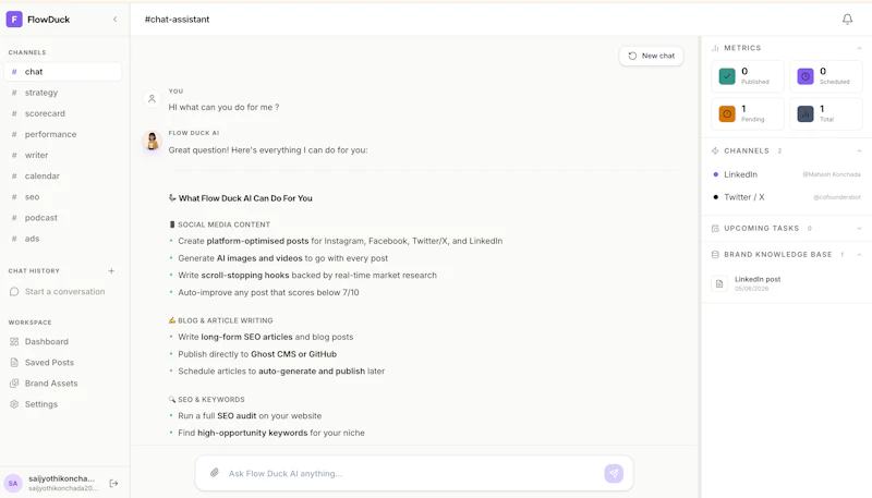 Flowduck screenshot 1