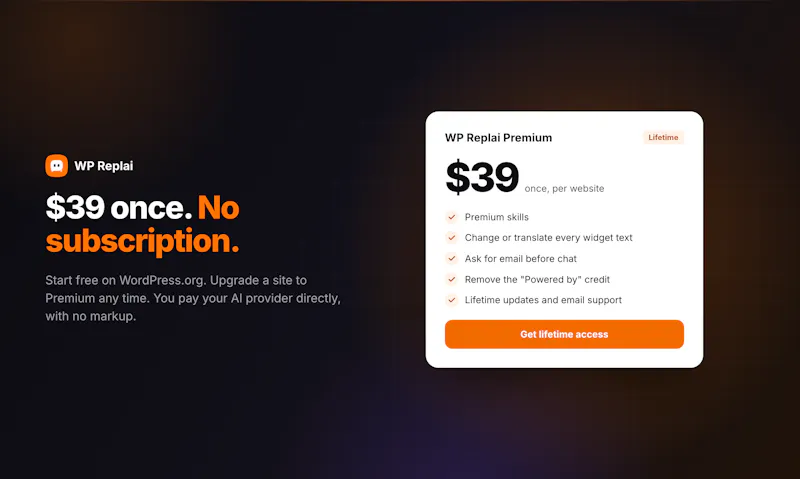 WP Replai screenshot 9