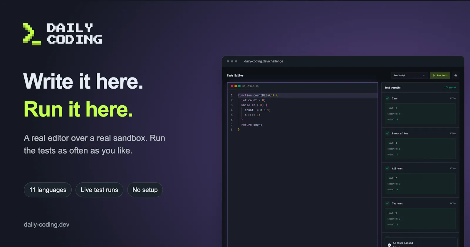 Daily Coding screenshot 2