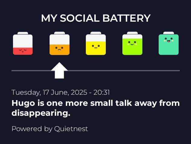 Mídia 1 de Quietnest - Para introvertidos que se sentem drenados e só precisam de espaço